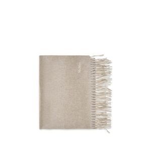 Max Mara Beige Cashmere Women's Scarf